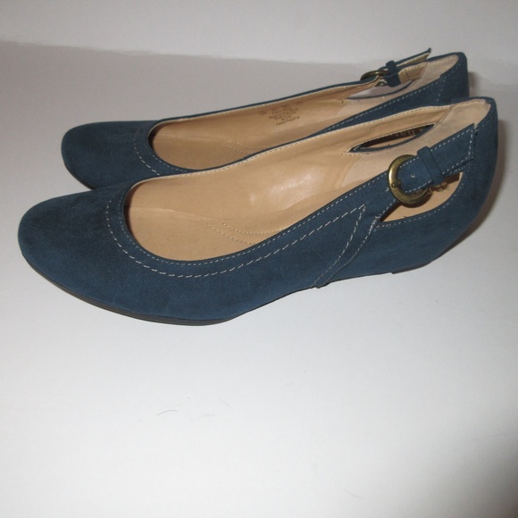 Naturalizer Shoes - Naturalizer N5 Nevis Comfort Hidden Wedge Teal